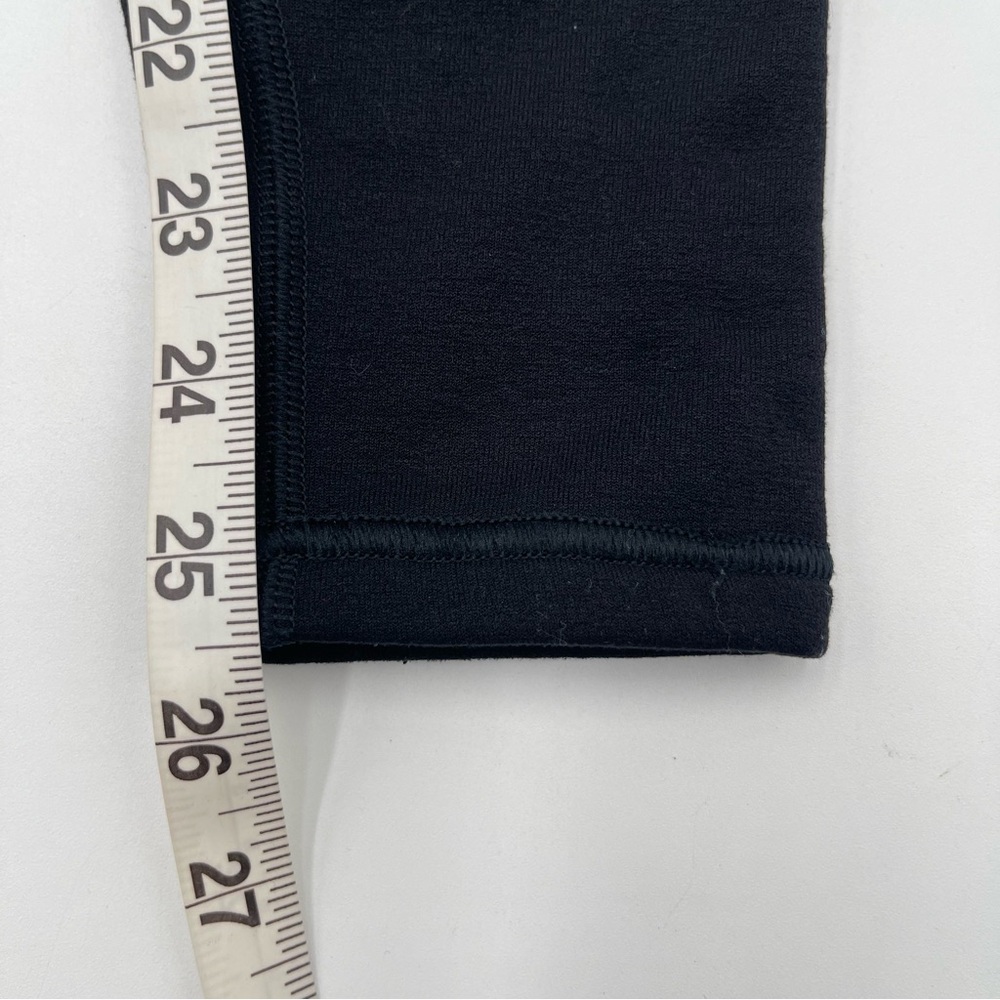 ATHLETA GIRL High rise polartec tight Black Leggings Winter Warm Sz Large 12 - Picture 7 of 7